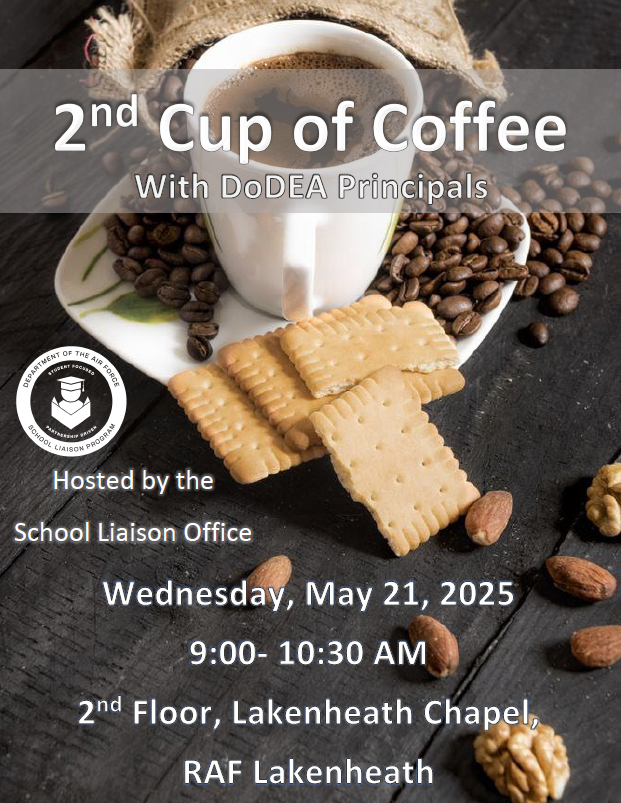coffee with principal 21 may